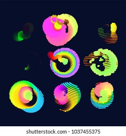 abstract vector background-Dot Graphics 