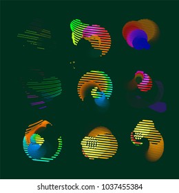 abstract vector background-Dot Graphics 