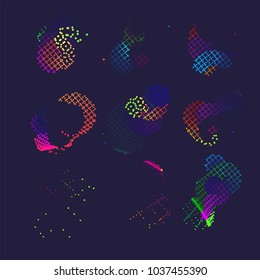 abstract vector background-Dot Graphics 