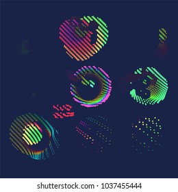 abstract vector background-Dot Graphics 
