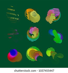 abstract vector background-Dot Graphics 