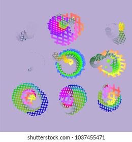 abstract vector background-Dot Graphics 