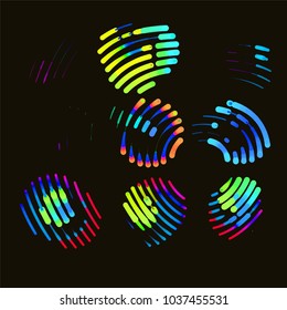 abstract vector background-Dot Graphics 