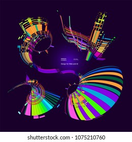 abstract vector background-Dot Graphics