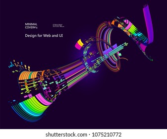 abstract vector background-Dot Graphics