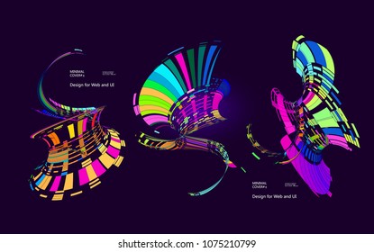 abstract vector background-Dot Graphics