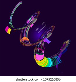 abstract vector background-Dot Graphics