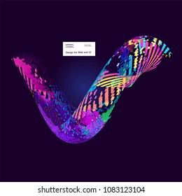 abstract vector background-Dot Graphics