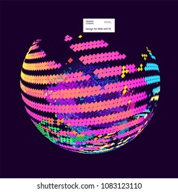 abstract vector background-Dot Graphics