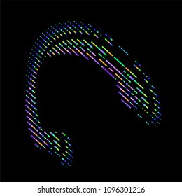 abstract vector background-Dot Graphics  