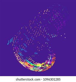abstract vector background-Dot Graphics  
