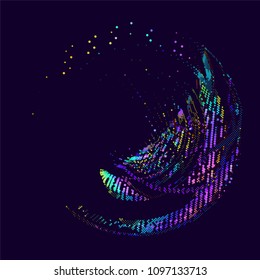 abstract vector background-Dot Graphics 