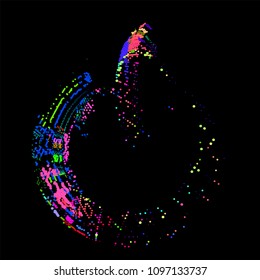 vetor abstrato plano de fundo-Gráficos Dot 