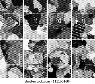 abstract vector background-Dot Graphics