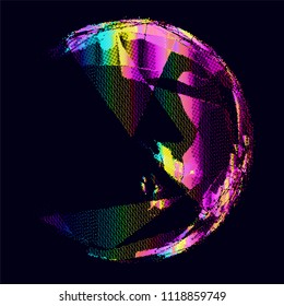 abstract vector background-Dot Graphics