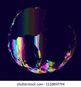 abstract vector background-Dot Graphics