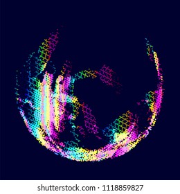 abstract vector background-Dot Graphics