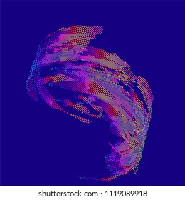 abstract vector background-Dot Graphics