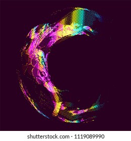 abstract vector background-Dot Graphics