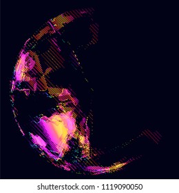 vetor abstrato plano de fundo-Gráficos Dot