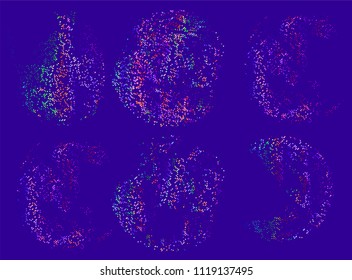 abstract vector background-Dot Graphics 