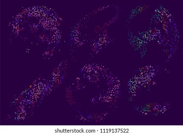 abstract vector background-Dot Graphics 