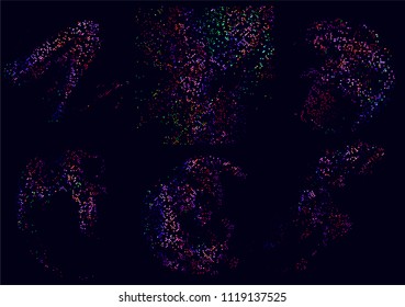 abstract vector background-Dot Graphics 
