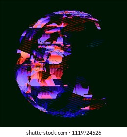 abstract vector background-Dot Graphics 