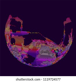 abstract vector background-Dot Graphics 