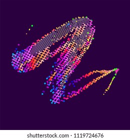 abstract vector background-Dot Graphics 