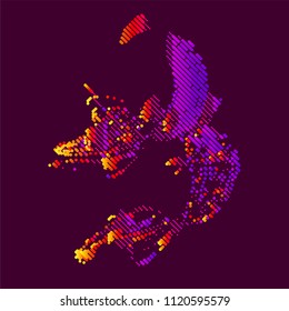 abstract vector background-Dot Graphics 