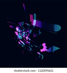 abstract vector background-Dot Graphics 