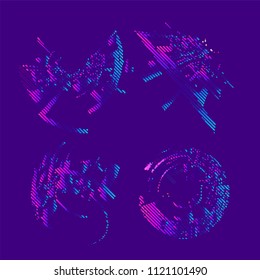 abstract vector background-Dot Graphics