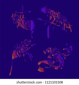 abstract vector background-Dot Graphics