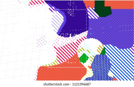 abstract vector background-Dot Graphics