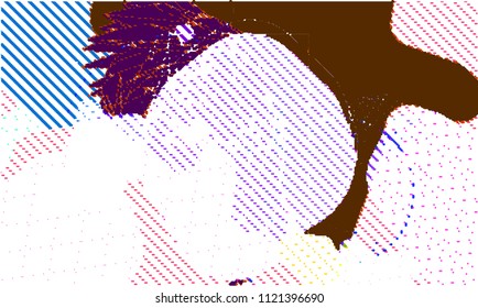 abstract vector background-Dot Graphics
