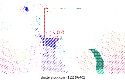 abstract vector background-Dot Graphics