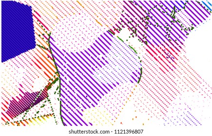 abstract vector background-Dot Graphics