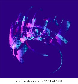 abstract vector background-Dot Graphics 