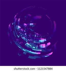abstract vector background-Dot Graphics 