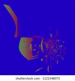 abstract vector background-Dot Graphics 