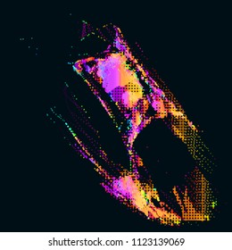 abstract vector background-Dot Graphics