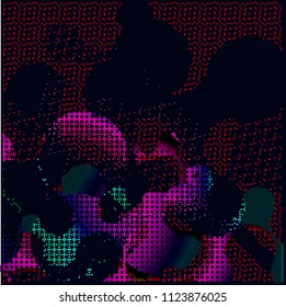 abstract vector background-Dot Graphics