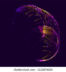 abstract vector background-Dot Graphics