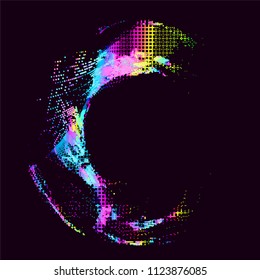 abstract vector background-Dot Graphics