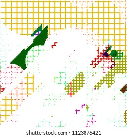 abstract vector background-Dot Graphics