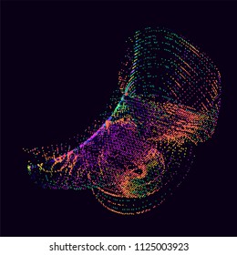 abstract vector background-Dot Graphics 