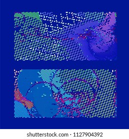abstract vector background-Dot Graphics