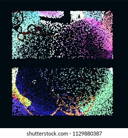 abstract vector background-Dot Graphics