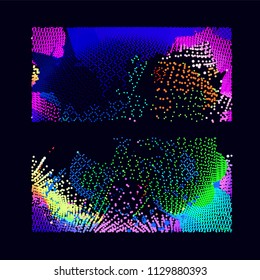 abstract vector background-Dot Graphics